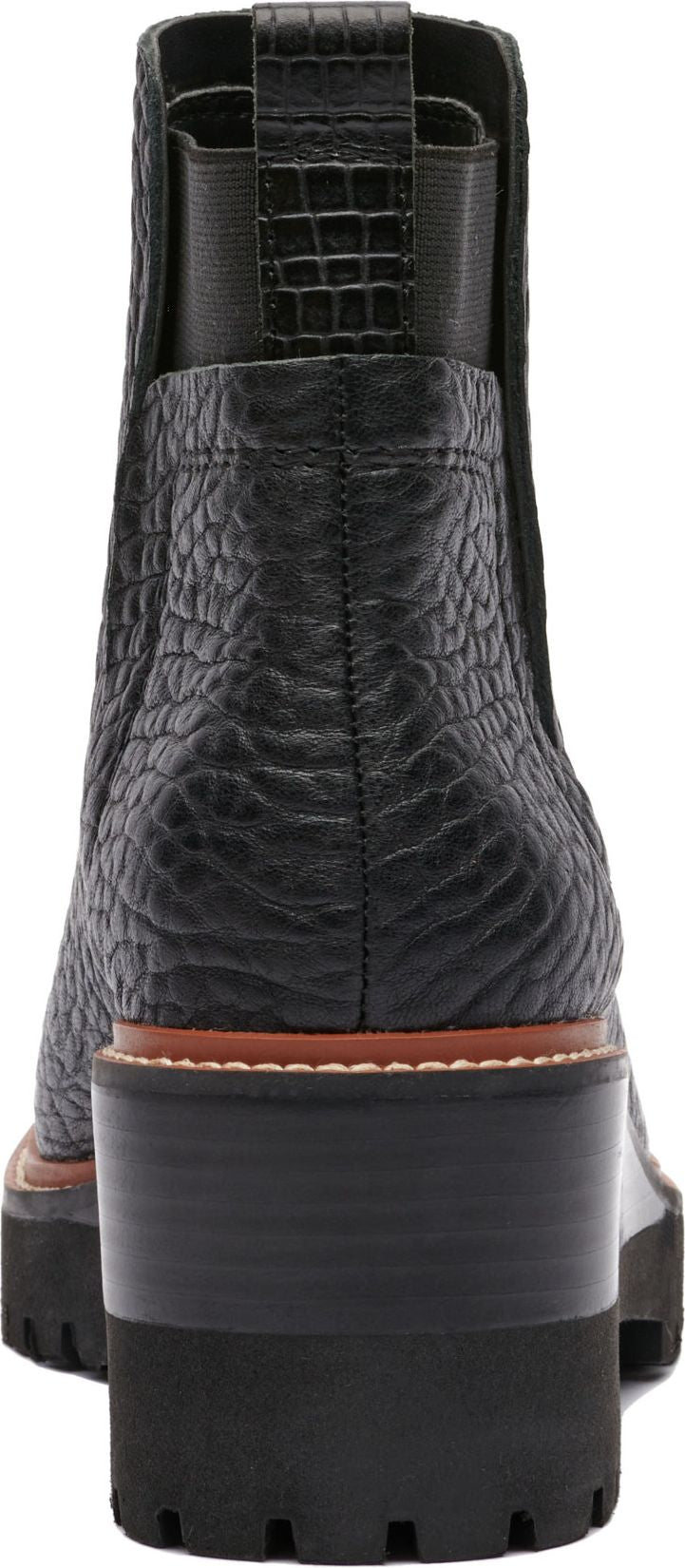 Vince Camuto Boots Dendra Crocodile Black