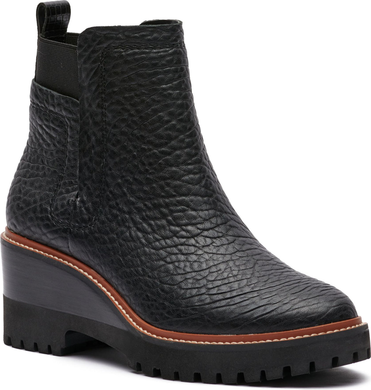 Vince Camuto Boots Dendra Crocodile Black