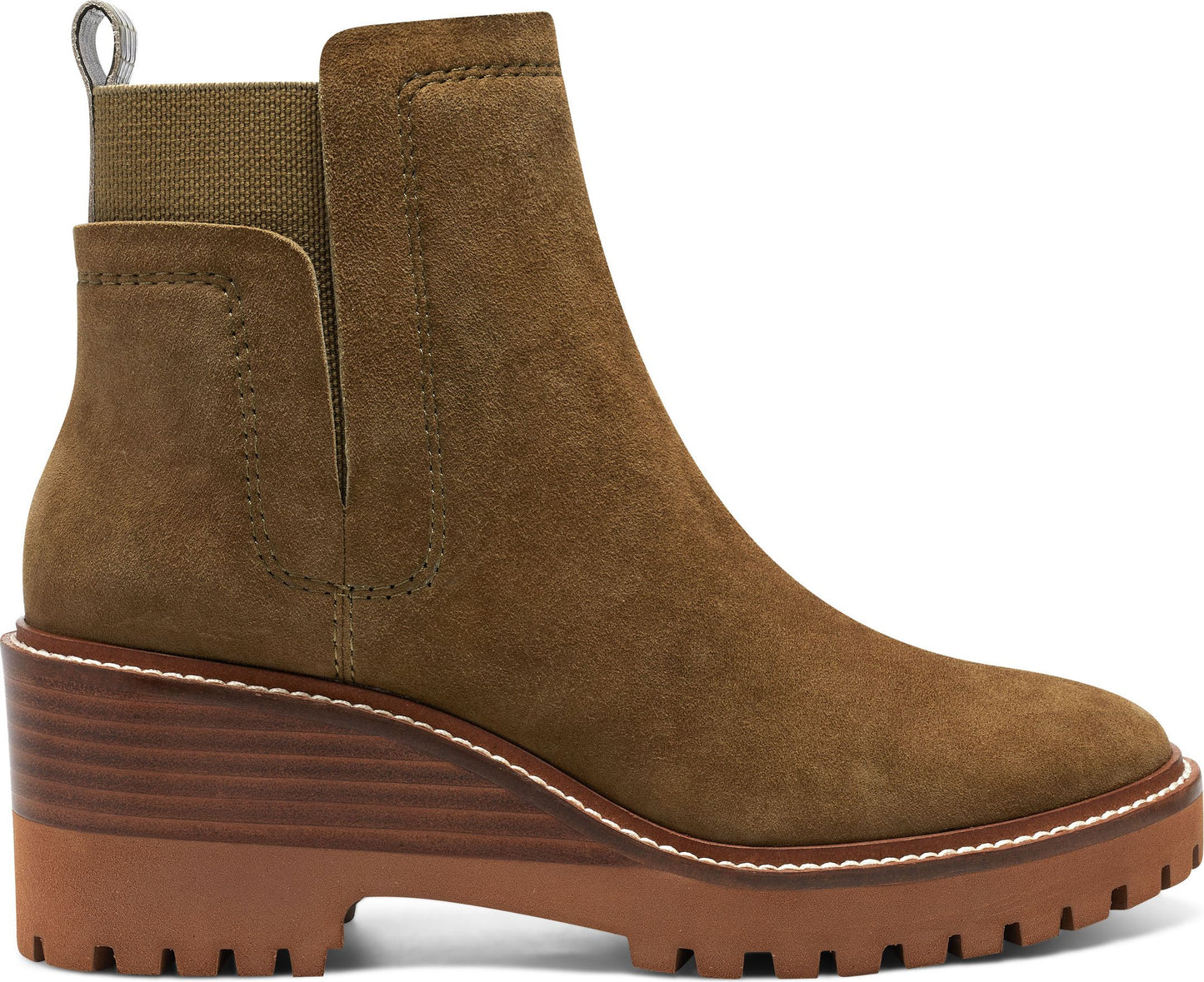 Vince Camuto Boots Dendra Suede Green