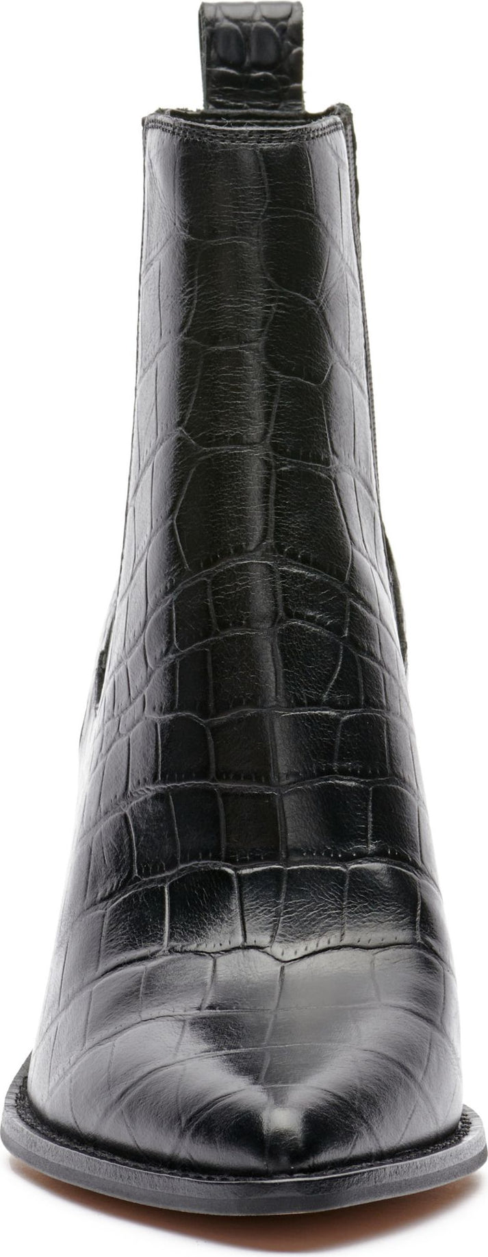 Vince Camuto Boots Ellea Black Crocodile