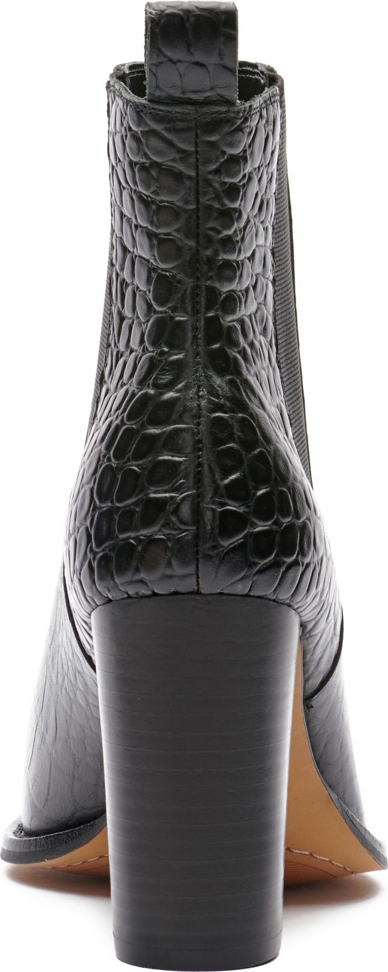 Vince Camuto Boots Ellea Black Crocodile