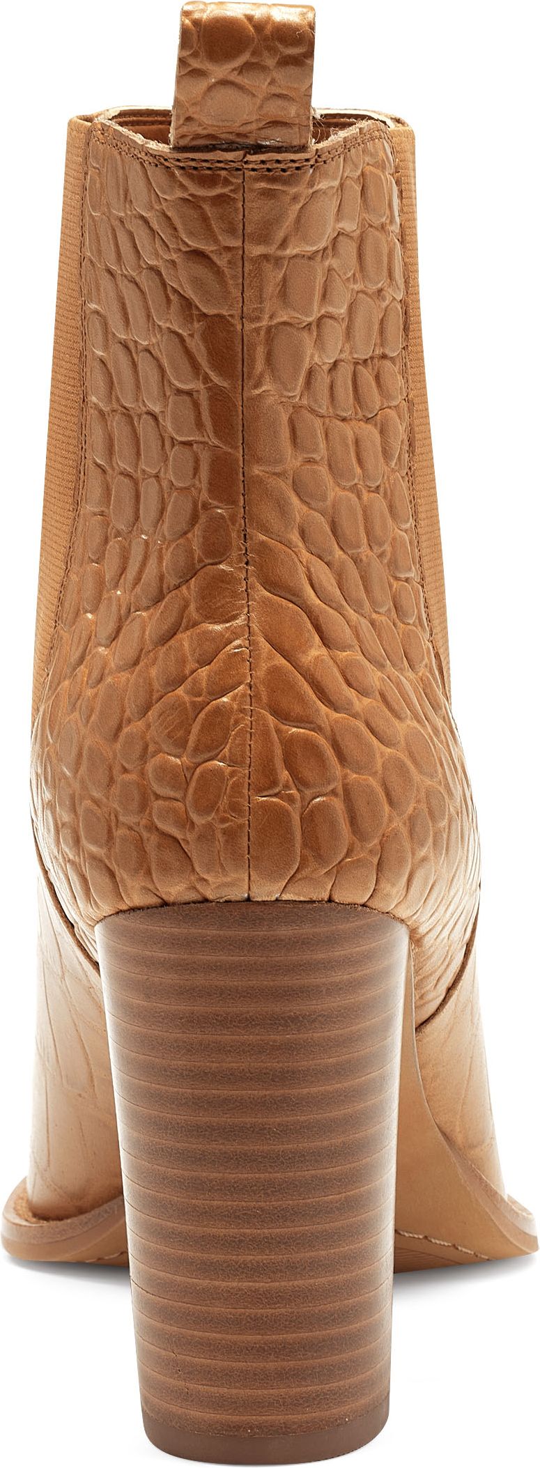 Vince Camuto Boots Ellea Crocodile Tawny Birch