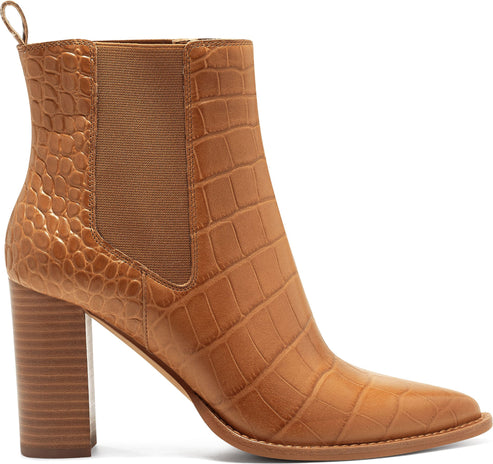 Vince Camuto Boots Ellea Crocodile Tawny Birch