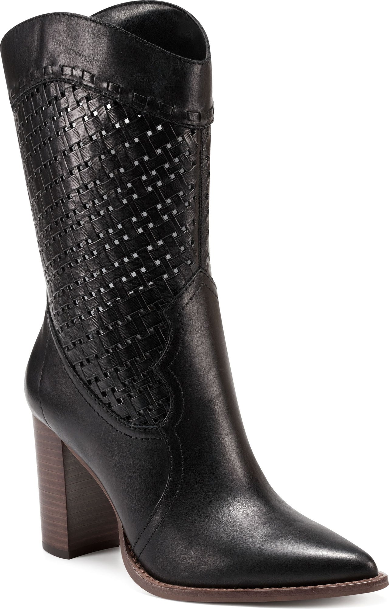 Vince Camuto Boots Emmelia Leather Black