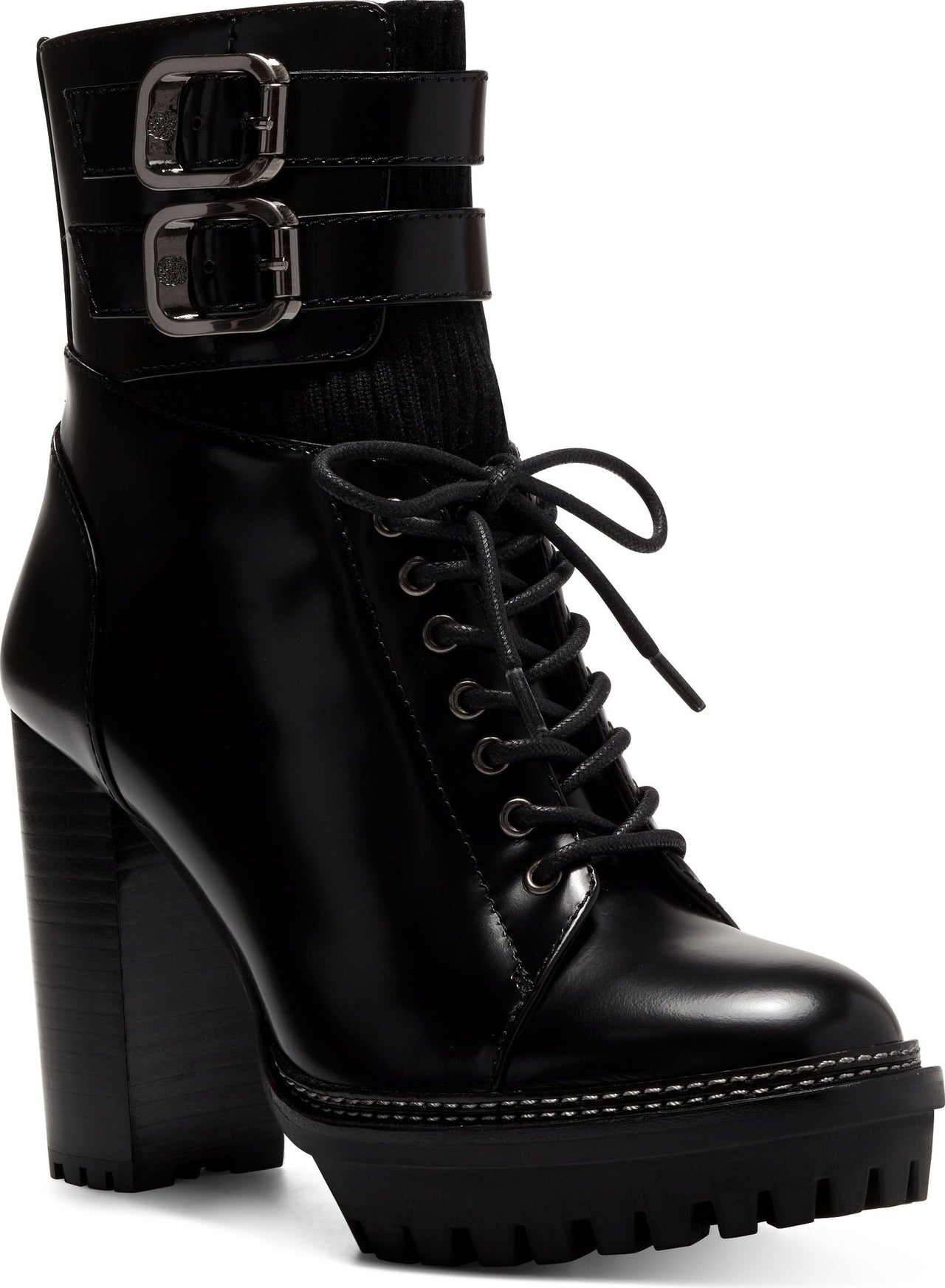 Vince Camuto Boots Everna Leather Black