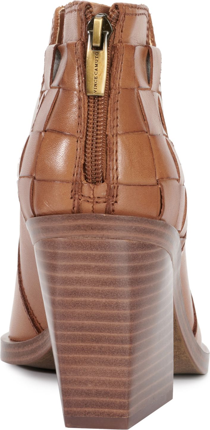 Vince Camuto Boots Gemmlee Burnished Leather Warm Caramel