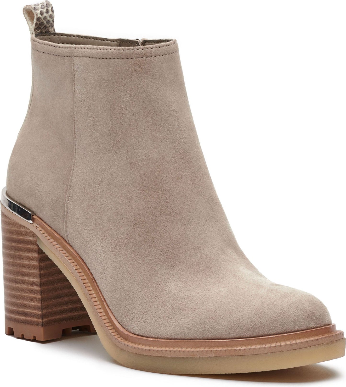 Vince Camuto Boots Gorgan True Suede Grey Taupe