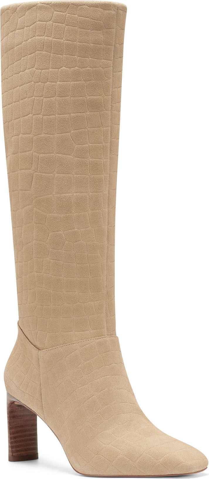 Vince Camuto Boots Hersha Suede Tortilla Crocodile