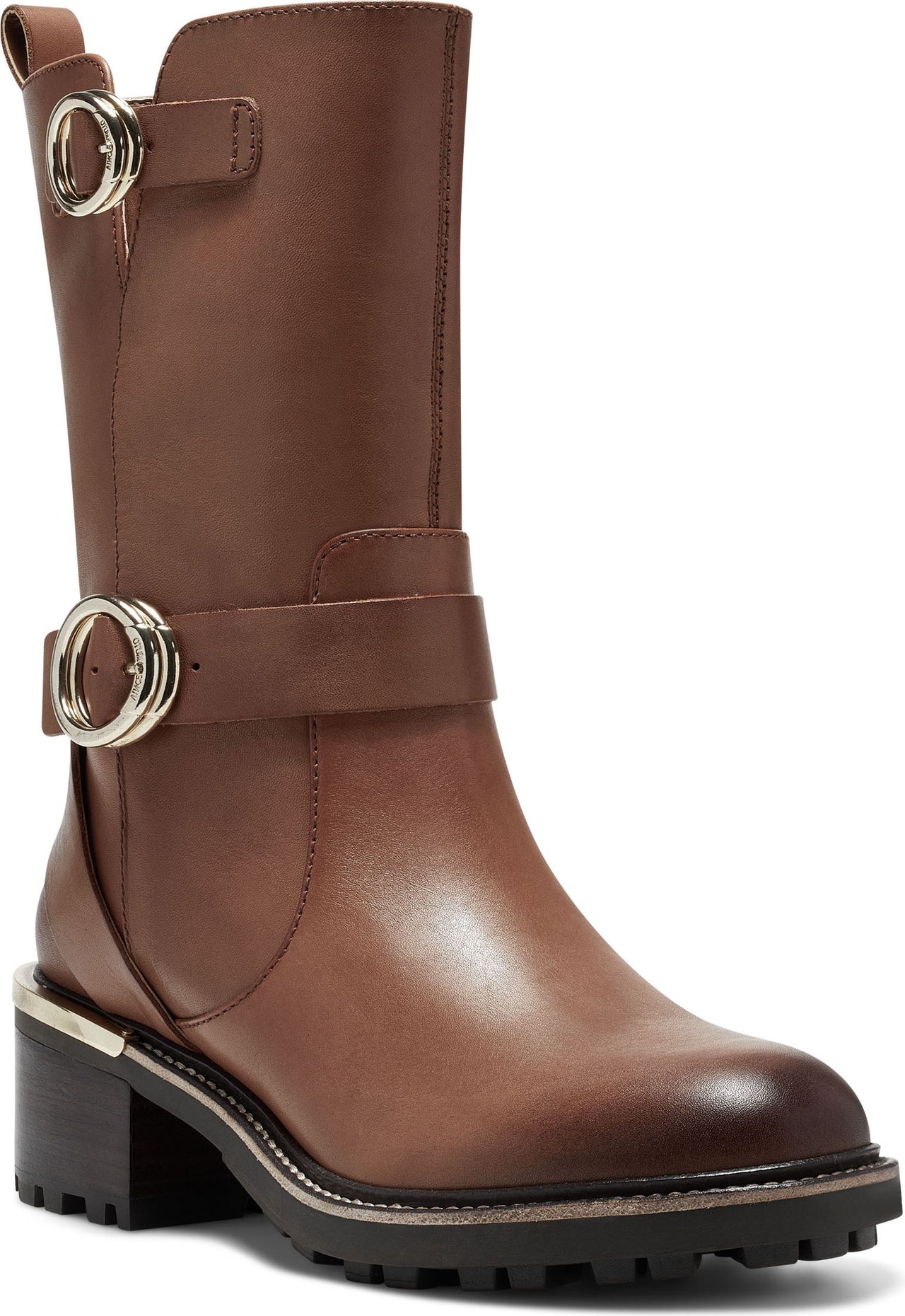 Vince Camuto Boots Kerivini Burnished Leather Warm Caramel