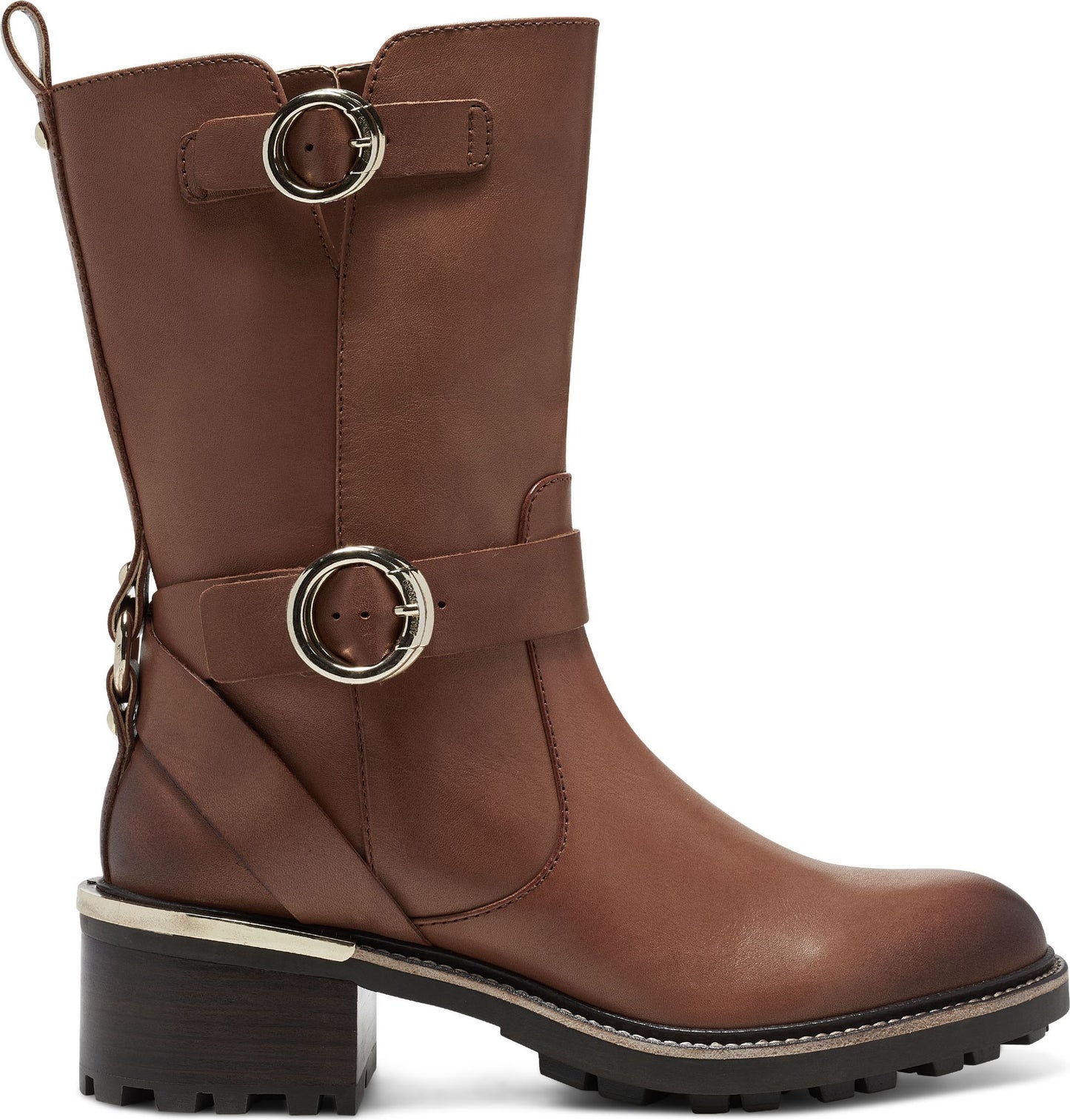 Vince Camuto Boots Kerivini Burnished Leather Warm Caramel