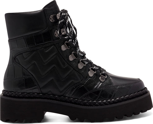 Vince Camuto Boots Medjey Crocodile Black