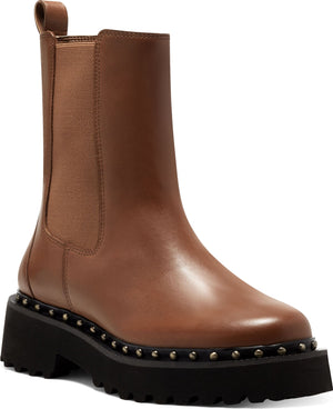 Vince Camuto Boots Meendey Leather Warm Caramel