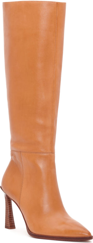 Vince Camuto Boots Perintie Burnished Leather Light Cognac