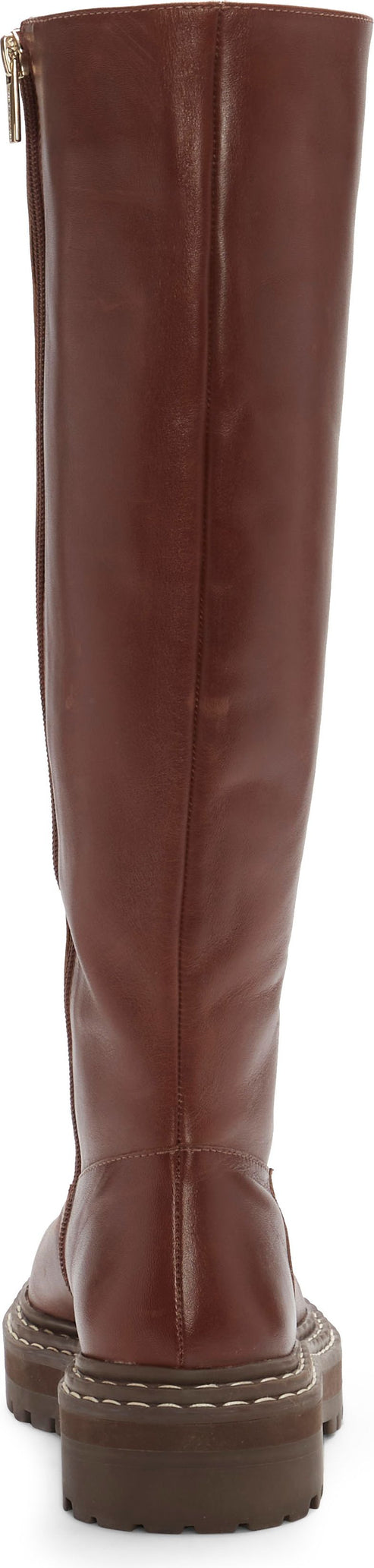 Vince Camuto Boots Phrancie Burnished Leather Chocolate Craving