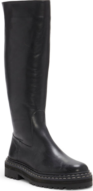 Vince Camuto Boots Phrancie Leather Black