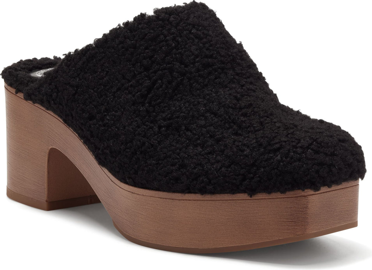 Vince Camuto Clogs Rimindel Shearling Black