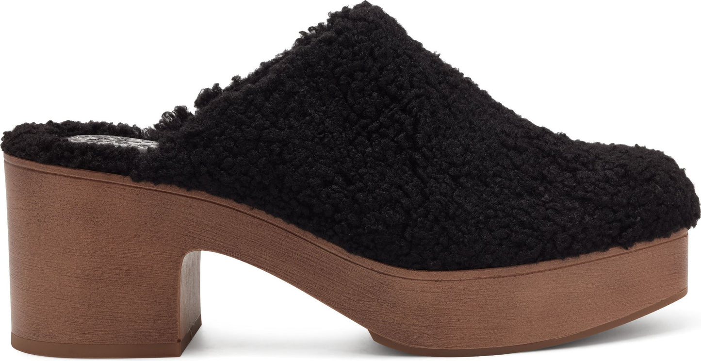 Vince Camuto Clogs Rimindel Shearling Black