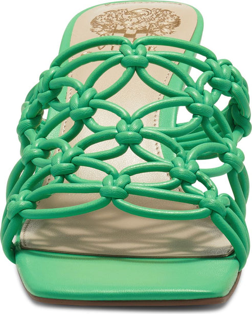 Vince Camuto Sandals Aleya Crochet Island Green