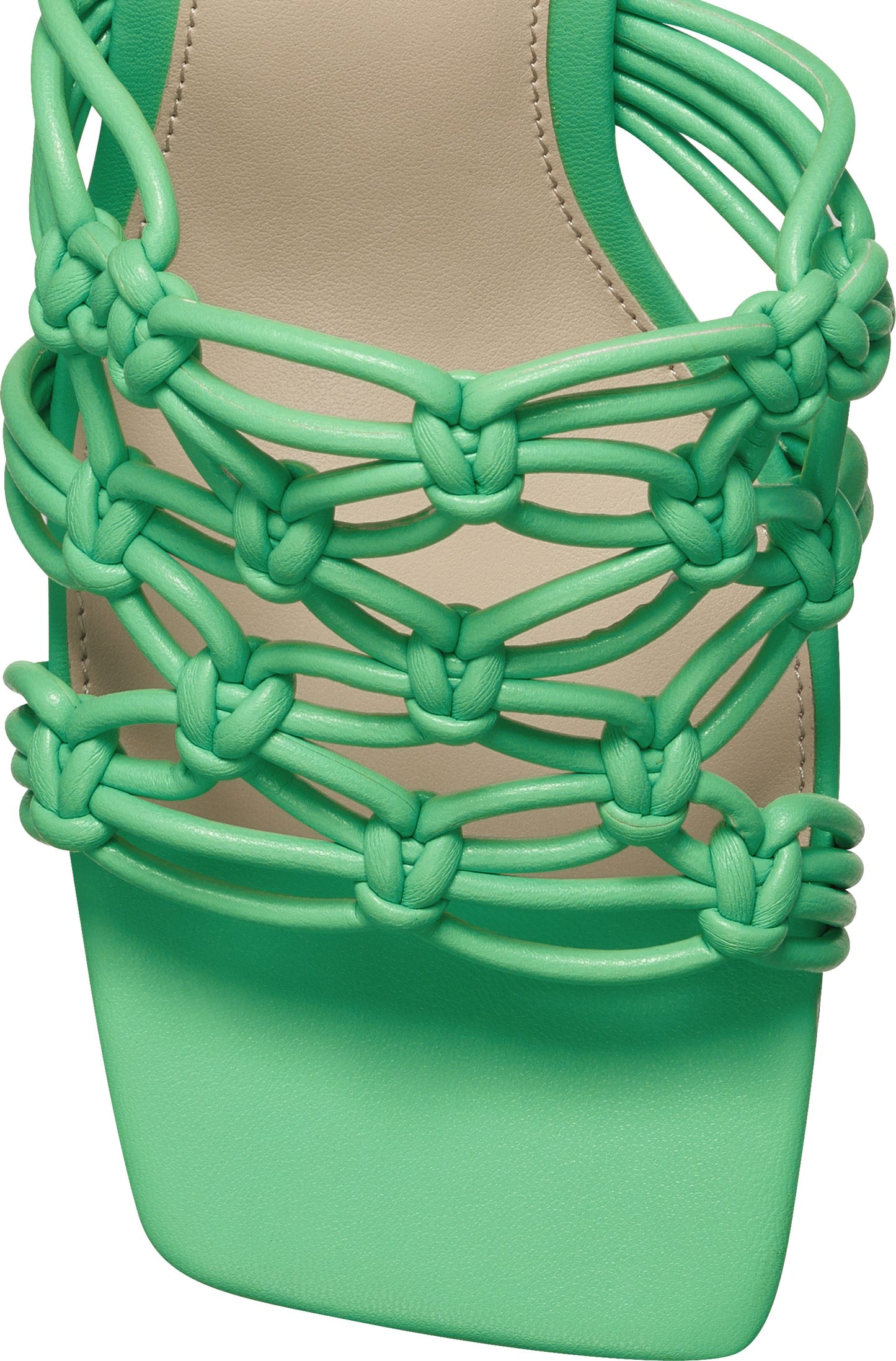 Vince Camuto Sandals Aleya Crochet Island Green