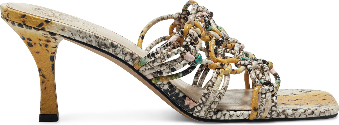 Vince Camuto Sandals Aleya Crochet Snake Multi