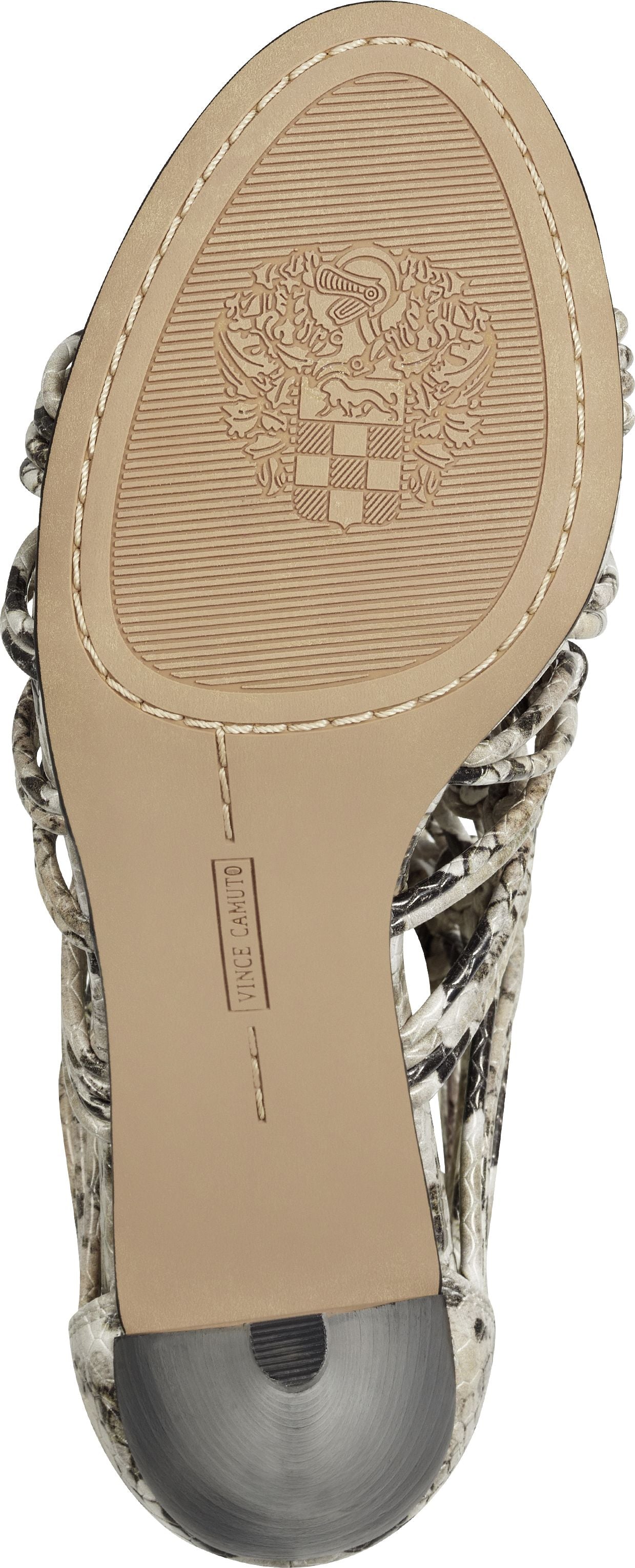 Vince Camuto Sandals Ambrina Taupe Snake