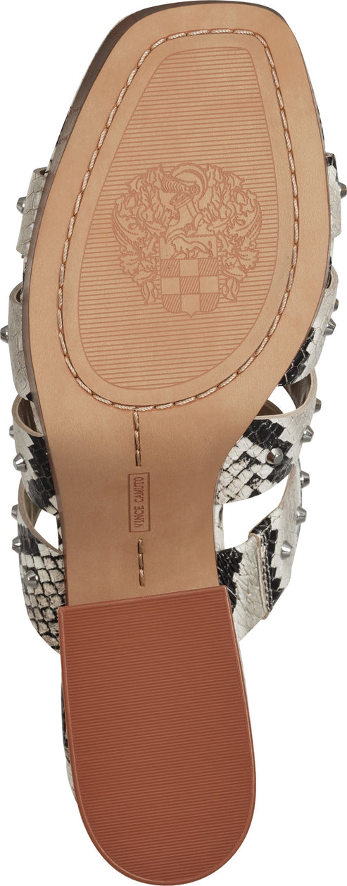 Vince Camuto Sandals Charmie Snake Taupe