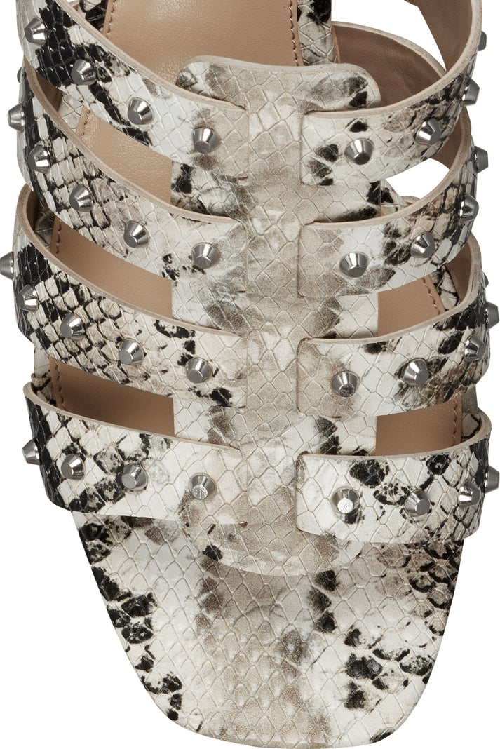 Vince Camuto Sandals Charmie Snake Taupe