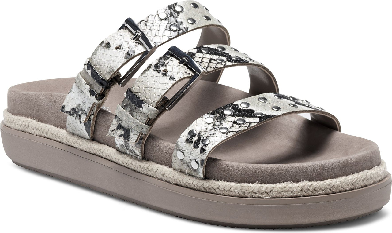 Vince Camuto Sandals Ciandra Snake Taupe