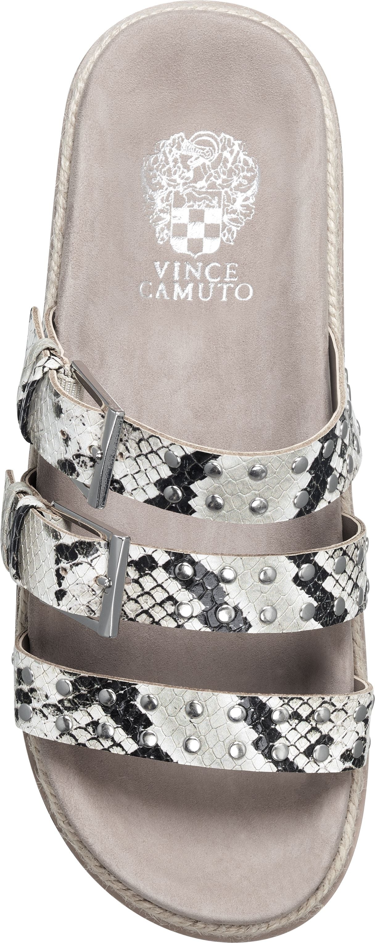 Vince Camuto Sandals Ciandra Snake Taupe