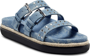 Vince Camuto Sandals Ciandra Stonewash Denim/light Blue