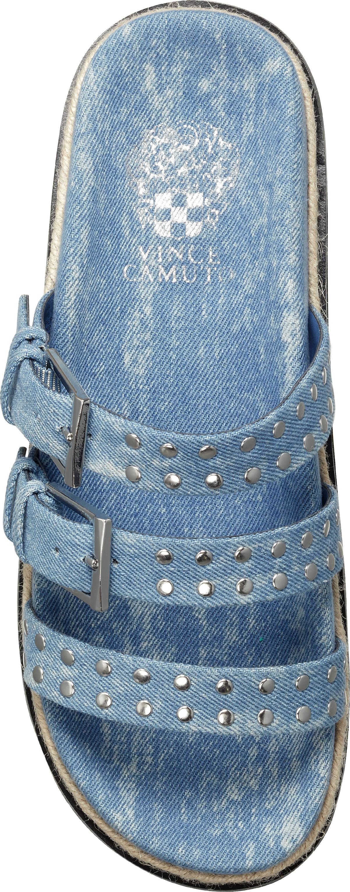 Vince Camuto Sandals Ciandra Stonewash Denim/light Blue