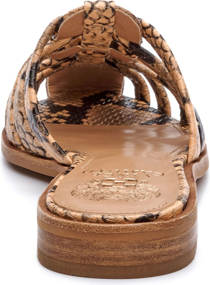 Vince Camuto Sandals Cresetia Snake Sandstone