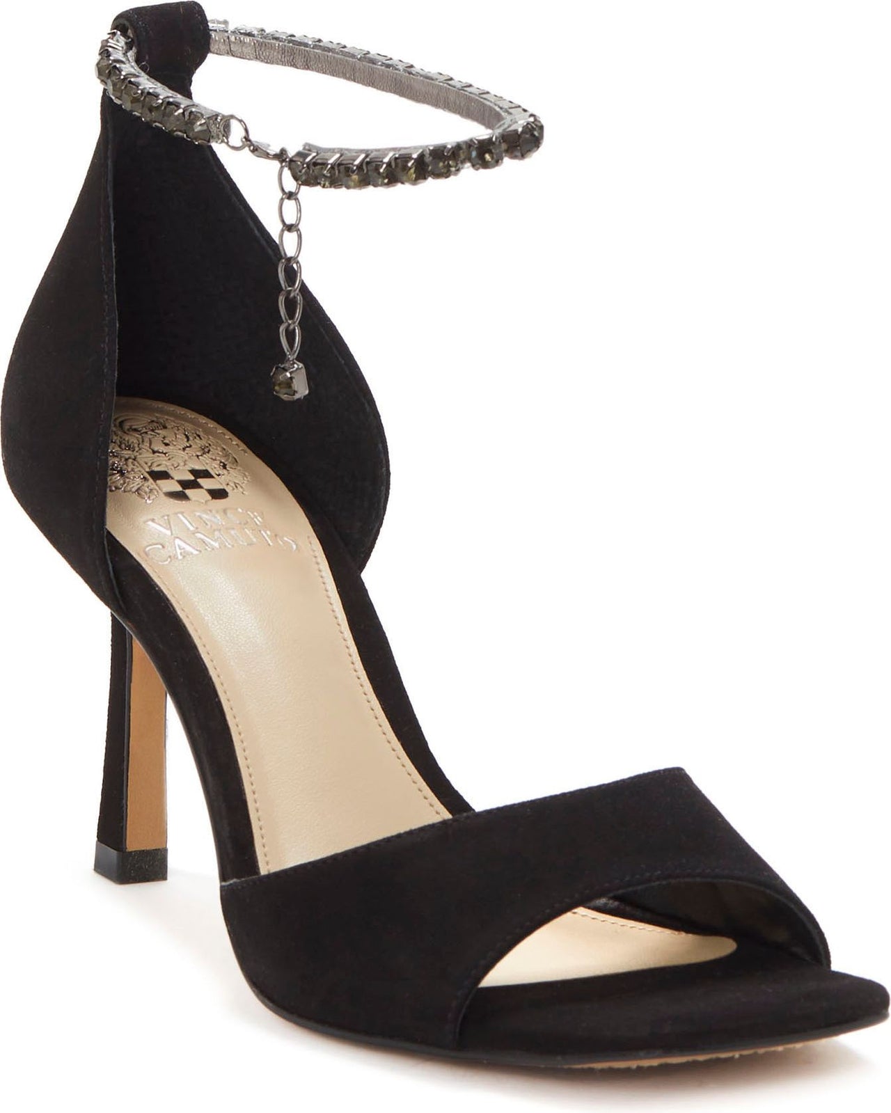 Vince Camuto Sandals Evensa True Suede Black