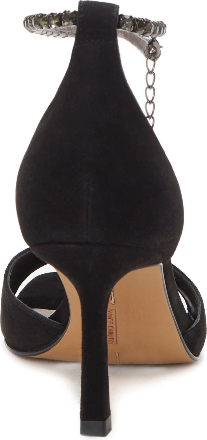 Vince Camuto Sandals Evensa True Suede Black