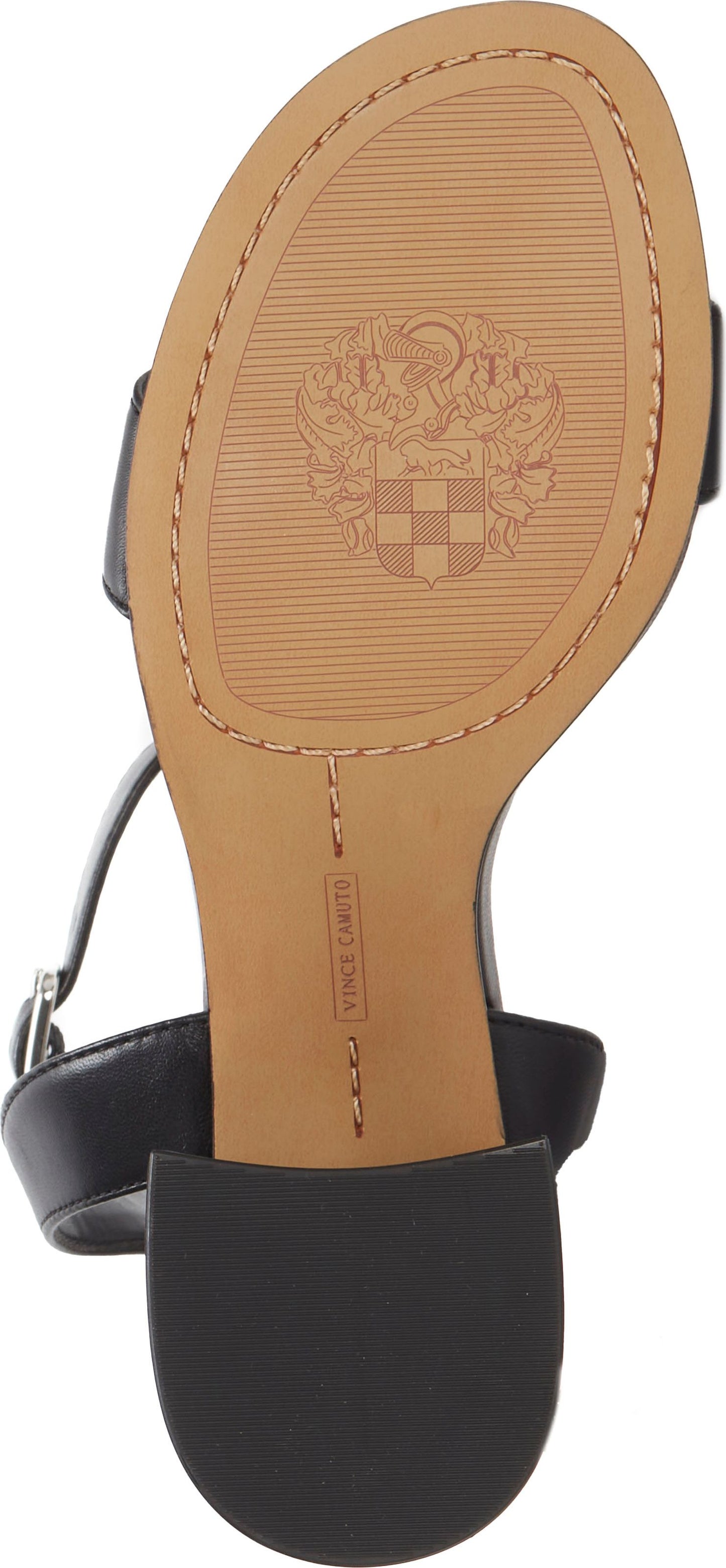 Vince Camuto Sandals Gidgena Baby Sheep Black