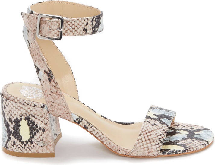 Vince Camuto Sandals Gidgena Snake Pastel Multi