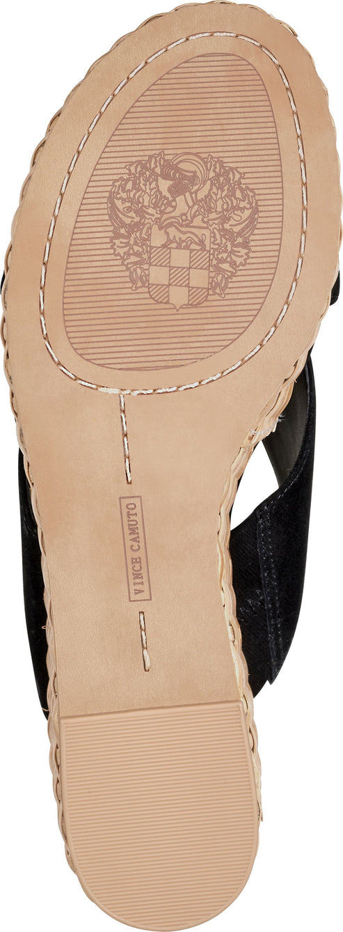 Vince Camuto Sandals Greathel True Suede Black