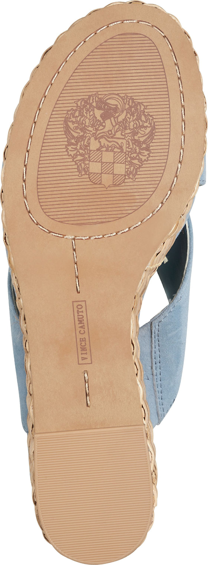 Vince Camuto Sandals Greathel True Suede Blue Dreams