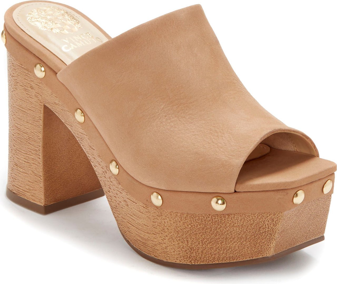 Vince Camuto Sandals Jeckima Nubuck Amendoa