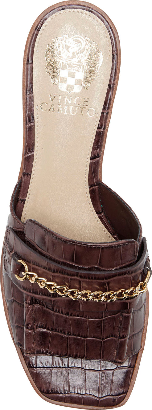 Vince Camuto Sandals Jenivey Crocodile Brown