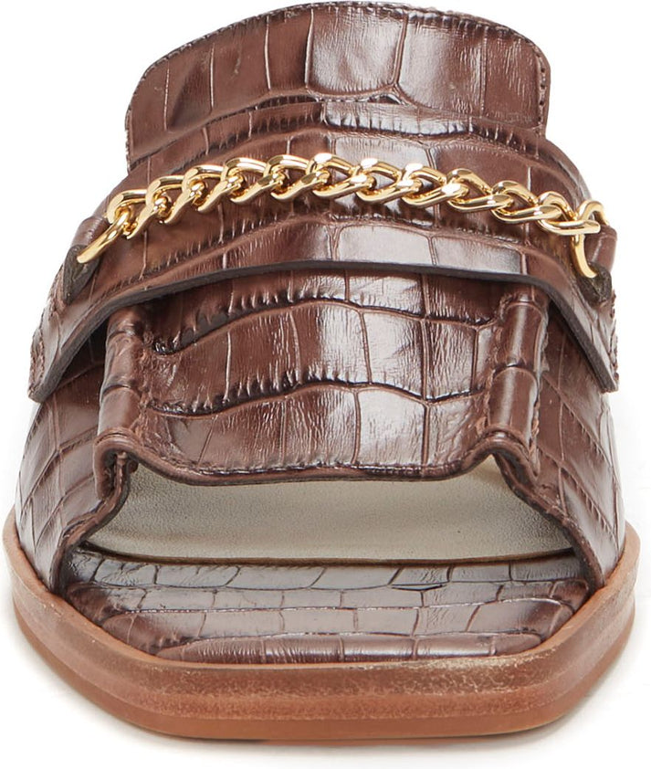 Vince Camuto Sandals Jenivey Crocodile Brown