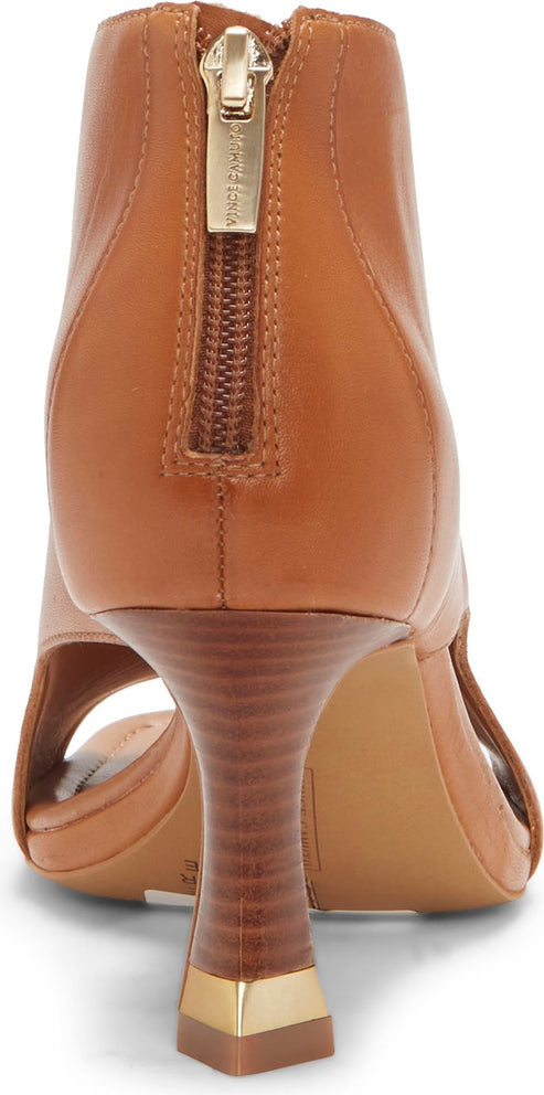 Vince Camuto Sandals Jesilia Burnished Leather Light Cognac