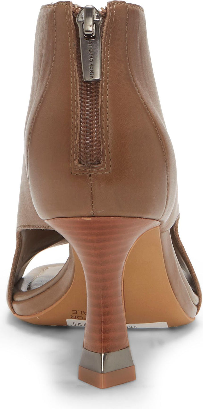 Vince Camuto Sandals Jesilia Burnished Leather Tuscan Taupe