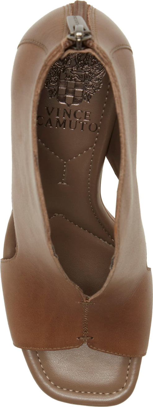 Vince Camuto Sandals Jesilia Burnished Leather Tuscan Taupe