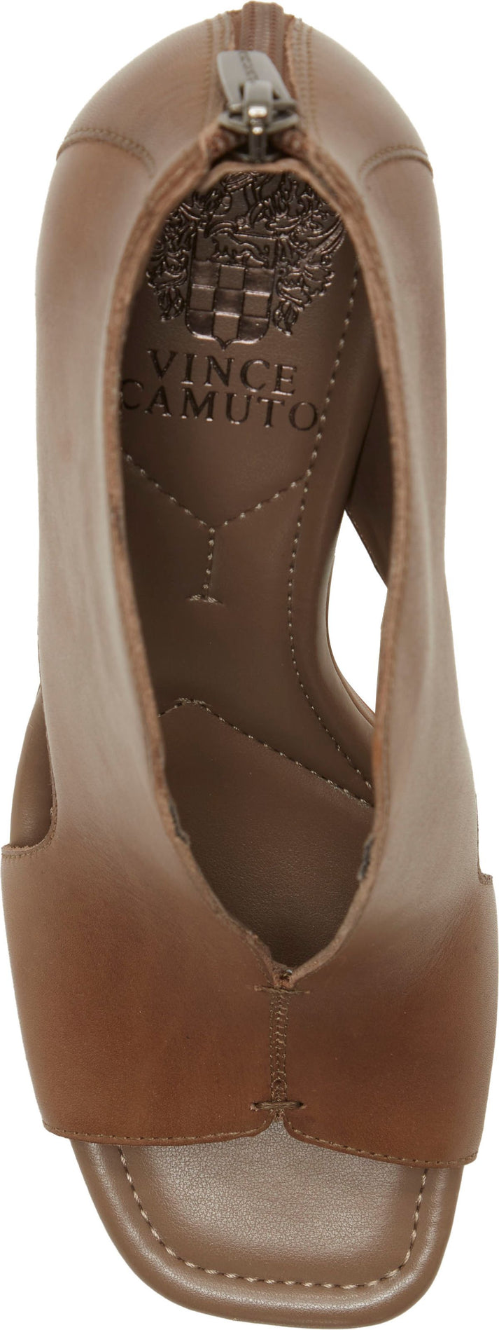 Vince Camuto Sandals Jesilia Burnished Leather Tuscan Taupe