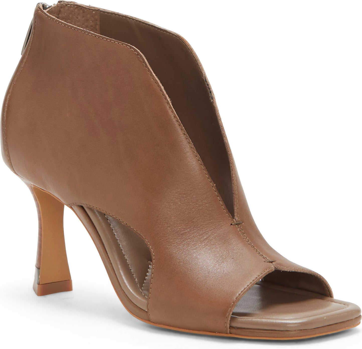 Vince Camuto Sandals Jesilia Burnished Leather Tuscan Taupe