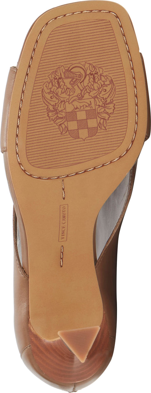 Vince Camuto Sandals Jesilia Burnished Leather Tuscan Taupe