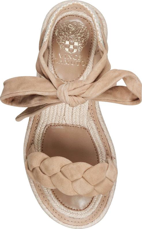 Vince Camuto Sandals Kastela True Suede Tortilla