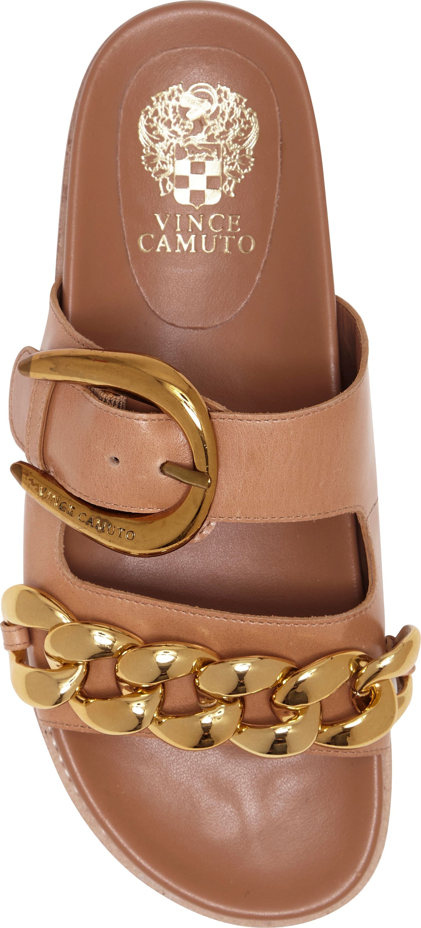 Vince Camuto Sandals Kenendys Light Cognac