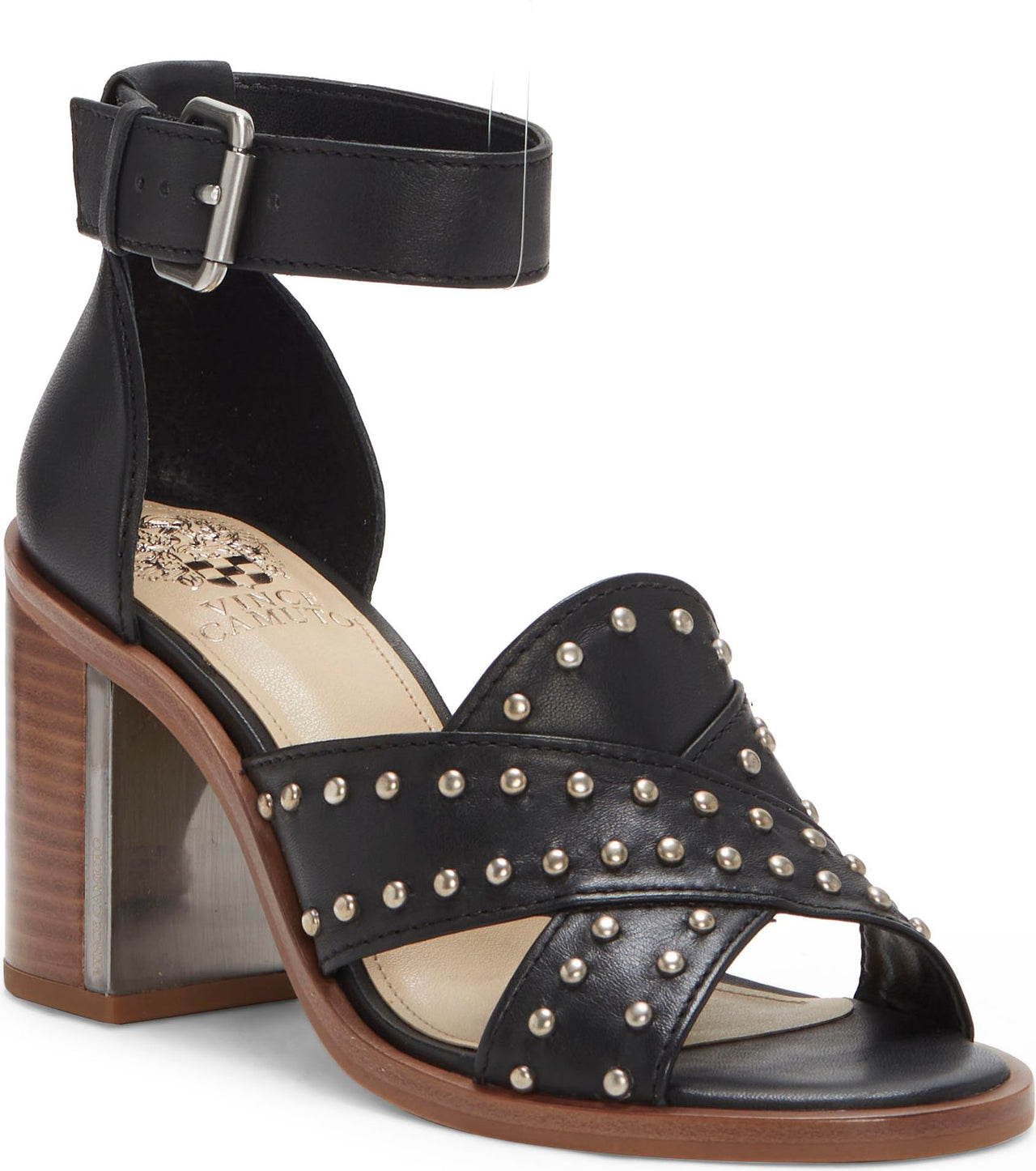 Vince Camuto Sandals Keresha Leather Black